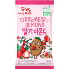 Nutsholic Roasted Almond Strawberry 30g (BF: 2023-04-13) Coopers Candy