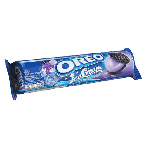 Oreo Ice Creme Blueberry Rulle 119.6g Coopers Candy