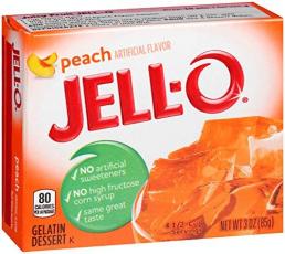 Jello Peach 85g Coopers Candy