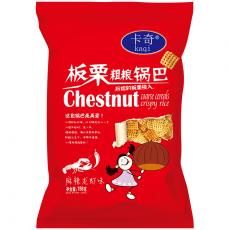 Kaqi Crispy Rice Snacks Chestnut Flavour 200g Coopers Candy
