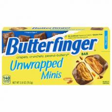 Butterfinger Unwrapped Minis 79g Coopers Candy