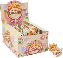 Swizzels Mega Double Lolly 36st Coopers Candy