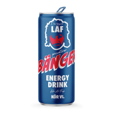 BÄNGER by Lilla Al-Fadji Energy Drink 25cl Coopers Candy