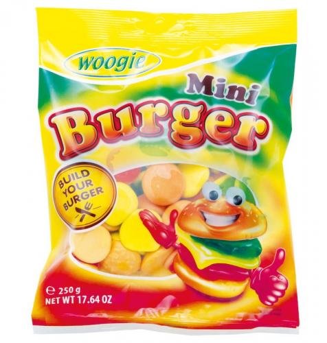Woogie Mini Burgers 250g Coopers Candy