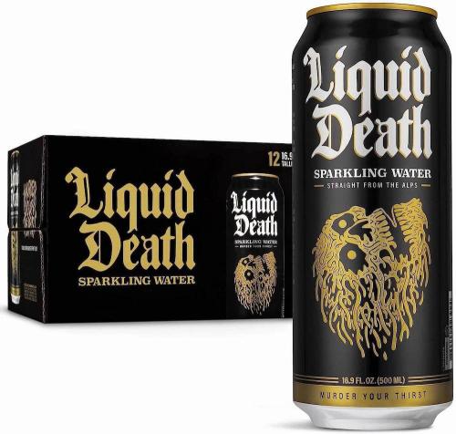 Liquid Death Sparkling Water 500ml x 12st Coopers Candy