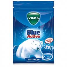 Vicks Blue Active Sockerfri 72g Coopers Candy