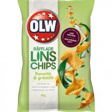 OLW Linschips Ramslök & Gräddfil 90g Coopers Candy