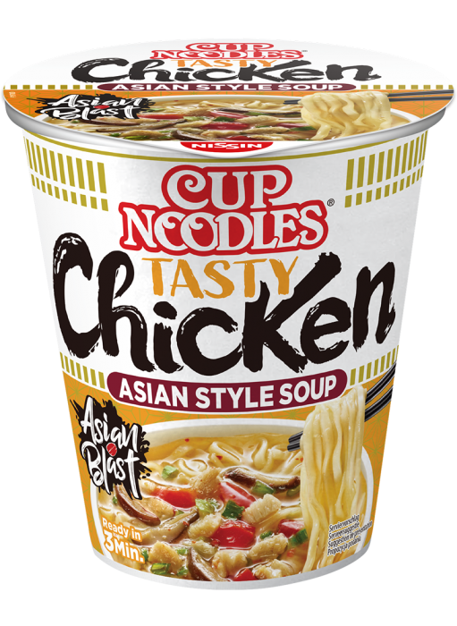 Nissin Cup Noodles Tasty Chicken Flavour 63g