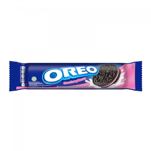 Oreo Strawberry Creme Rulle 119.6g Coopers Candy
