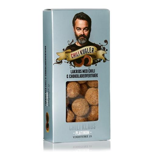 Köp Chili Klaus 15 Chilikulor Platinum Vindstyrke 15 80g hos Coopers Candy