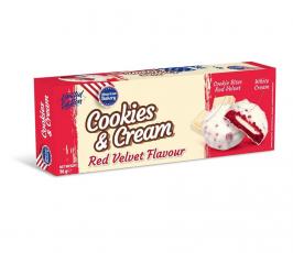 American Bakery Cookies & Cream Red Velvet 96g Coopers Candy