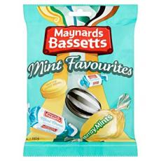 Maynards Bassetts Mint Favourites Bag 192g Coopers Candy