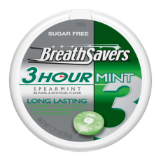 Breath Savers 3-Hour Mints Spearmint 36g Coopers Candy