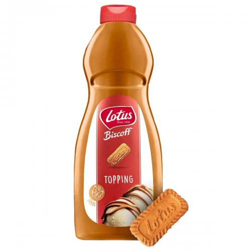 Köp Lotus Biscoff Topping Sauce 1kg hos Coopers Candy