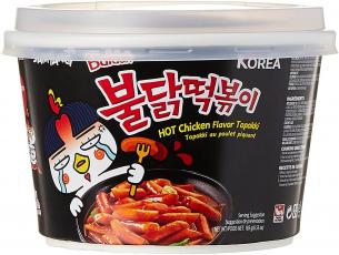 Samyang Buldak Topokki Carbo Hot Chicken Flavor, 179 g, Asian Soups &  Ramen