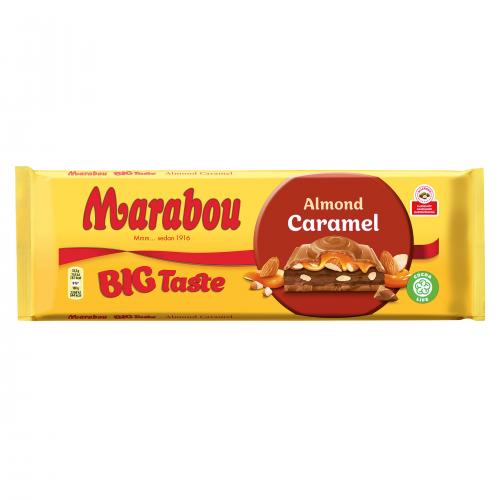 Marabou Big Taste Almond Caramel 300g Coopers Candy