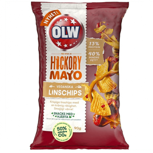 OLW Linschips Hickory Mayo 90g Coopers Candy