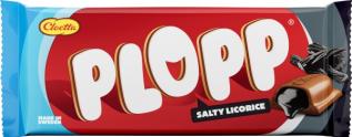 Plopp Salty Licorice 80g Coopers Candy