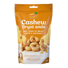 Exotic Snacks Cashew Brynt Smör & Havssalt 140g Coopers Candy