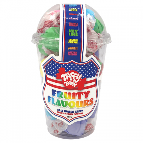 Köp Taffy Town Salt Water Taffy Fruity Flavor 182g hos Coopers Candy