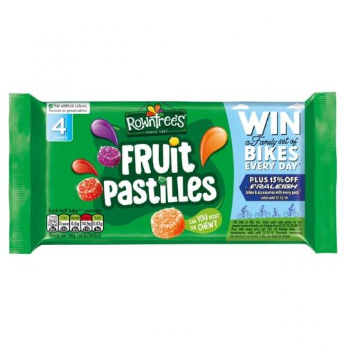 Rowntree Fruit Pastilles 4-pack (168g) Coopers Candy