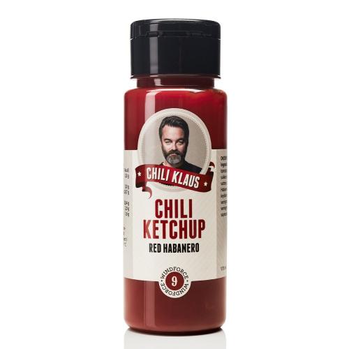 Chili Klaus Ketchup Red Habanero Vindstyrke 9 250ml Coopers Candy