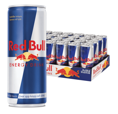 Red Bull 25cl x 24st (helt flak) Coopers Candy