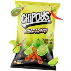 Chipoys Chile Limon Tortilla Chips 113g Coopers Candy
