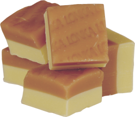Lonka Duo fudge banana toffee 2kg Coopers Candy