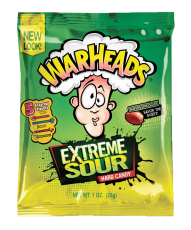 Warheads Extreme Sour Hard Candy 28g Coopers Candy