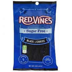 Red Vines Sugar Free Black Licorice 142g Coopers Candy