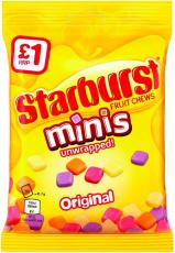 Starburst Minis 125g Coopers Candy