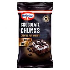 K p Dr. Oetker Chocolate Chips Dark 100g hos Coopers Candy