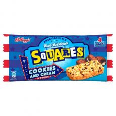 Kelloggs Rice Krispies Squares Cookies & Cream 136g Coopers Candy
