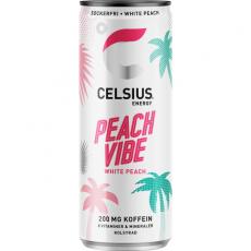 Celsius Peach Vibe 355ml Coopers Candy