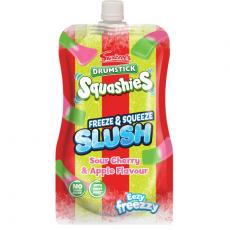 Drumstick Squashies Freeze & Squeeze Slush Sour Cherry & Apple 250ml Coopers Candy