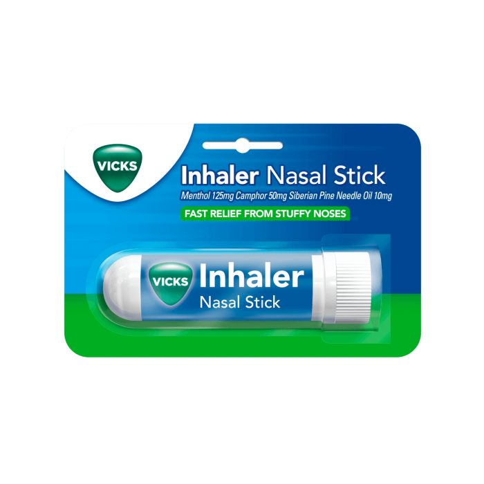 Köp Vicks Inhaler Nasal Stick 1ml hos Coopers Candy