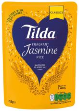 Tilda Steamed Fragrant Jasmine Rice 250g (BF: 2023-04-30) Coopers Candy