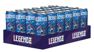 Legendz 8-Bit Berry 33cl x 24st (helt flak) Coopers Candy