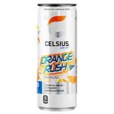 Celsius Orange Rush 355ml Coopers Candy