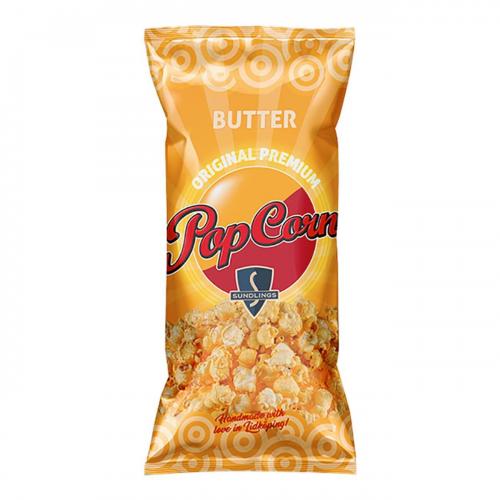 Köp Sundlings Popcorn Butter 100g hos Coopers Candy