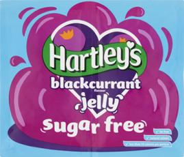 Hartleys Sugar Free Blackcurrant Sachet Jelly 23g Coopers Candy