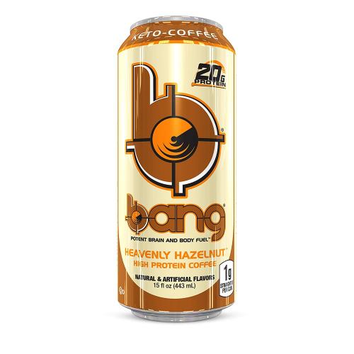 Köp Bang Energy Keto Coffee Heavenly Hazelnut 473ml hos Coopers Candy