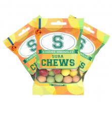 S-Märke Chews Sura 70g x 3st Coopers Candy
