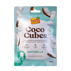 Exotic Snacks Coco Cubes Naturella 56g Coopers Candy