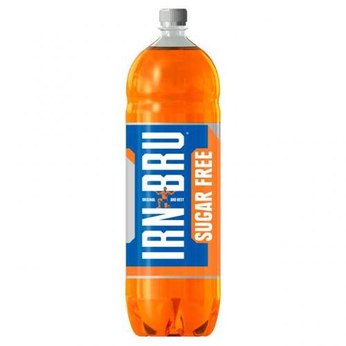 Köp Irn Bru Sugar Free 2 Liter hos Coopers Candy