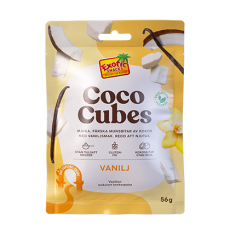 Exotic Snacks Coco Cubes Vanilj 56g Coopers Candy