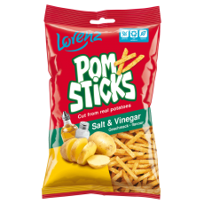 Lorenz Pomsticks Salt & Vinäger 85g Coopers Candy