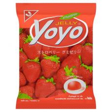 Yoyo Jelly Strawberry 80g Coopers Candy