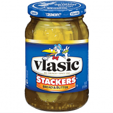 Vlasic Stackers Bread & Butter 473ml (BF:2024-01-31) Coopers Candy